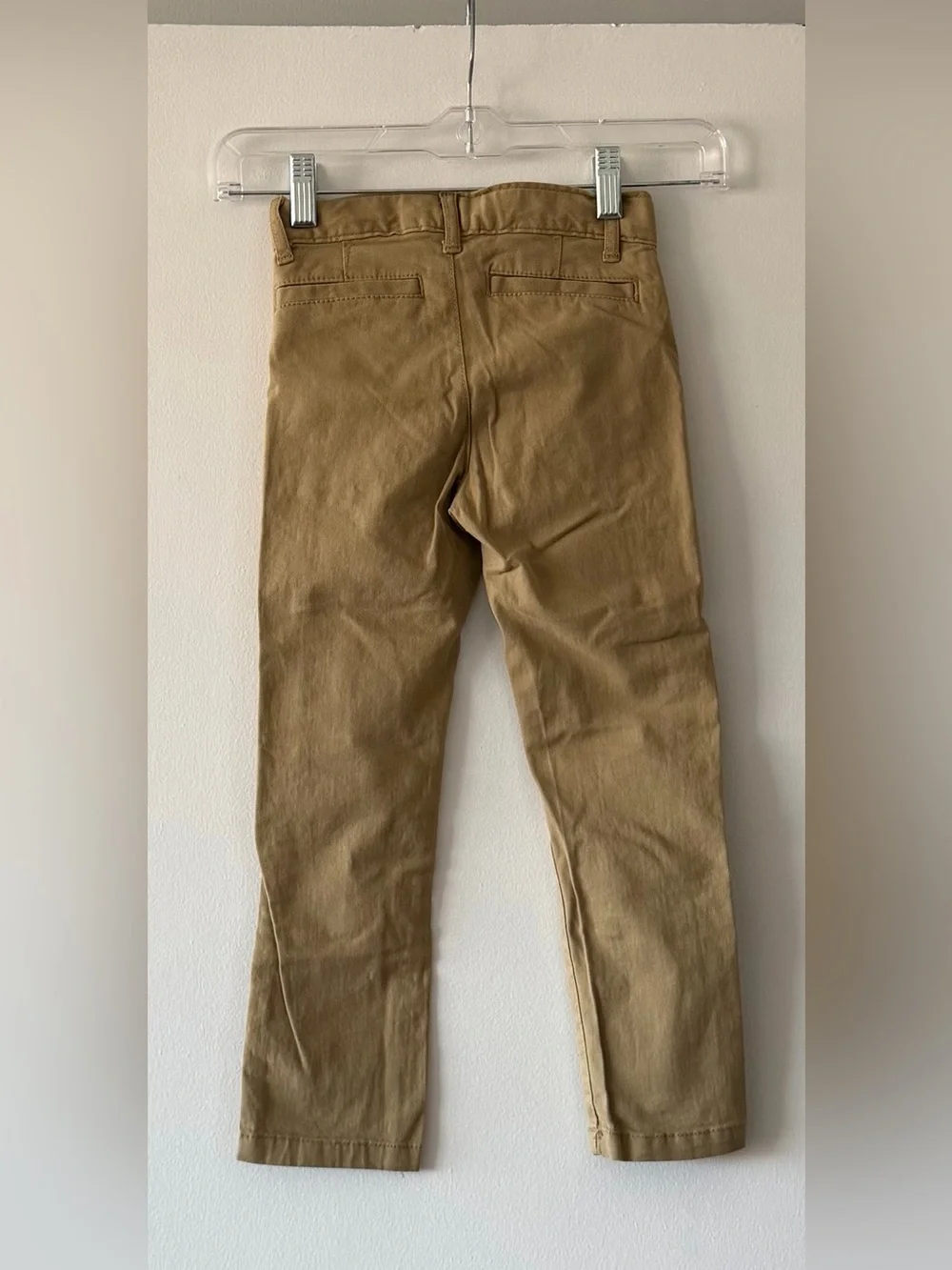NWT The Children’s Place Boys 5 Slim Flax Khaki Chino Pants School Uniform